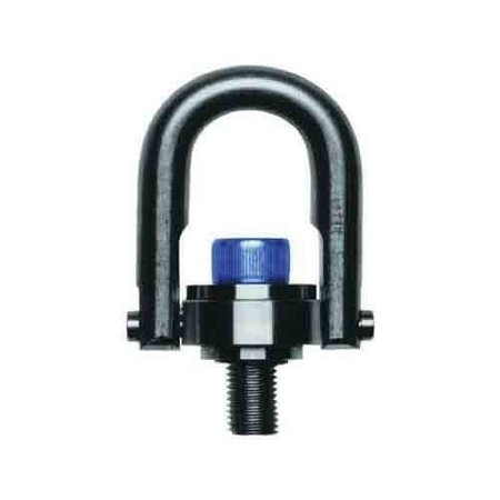 ACTEK Hoist Ring, Metric Standard UBar, 1900 Kg Load, 180 Deg Pivot Angle, 360 Deg Swivel, 19 Mm Dia, 46930 46930